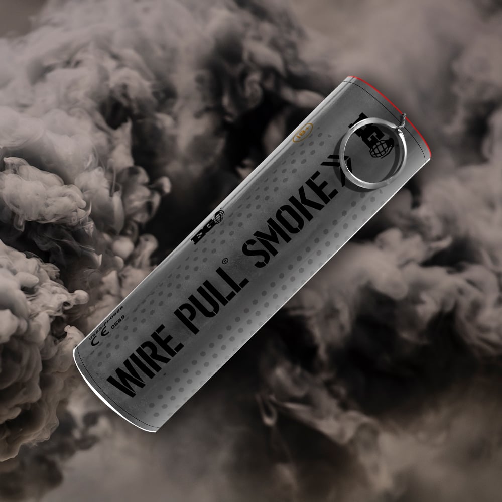 Black Smoke Grenade